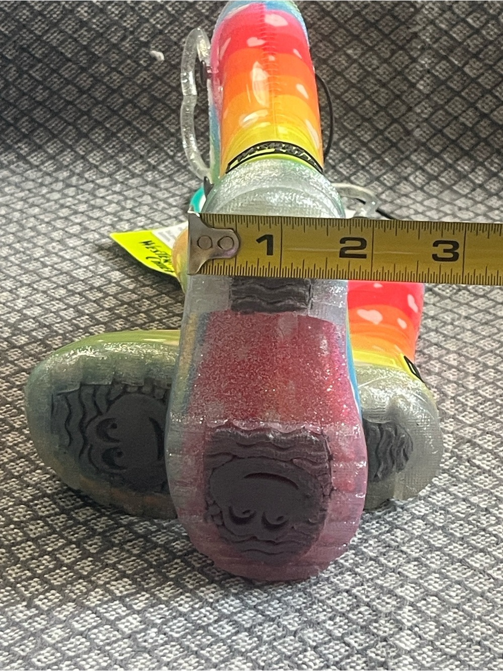 NWT Western Chief Girls Size 5 Rainbow Heart Light Up Rain Boots - Picture 13 of 13